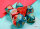 Gemini® Mini-Polyhedral Red-Teal/gold 7-Die Set