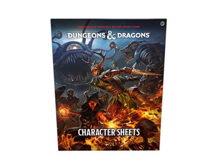 Dungeons & Dragons RPG - Character Sheets 2024