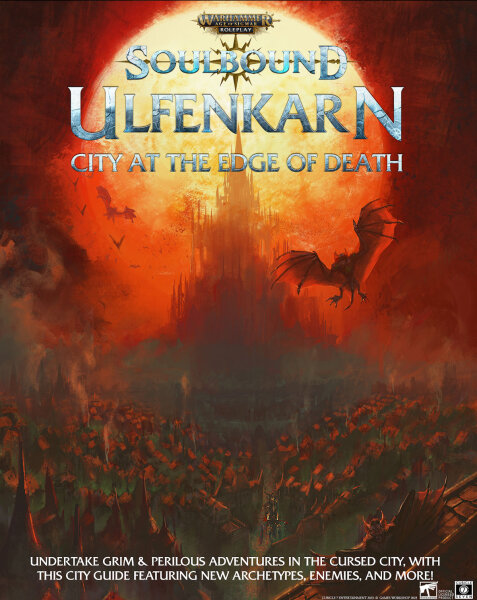 Warhammer Age of Sigmar Soulbound RPG Ulfenkarn City at the Edge of Death (english)