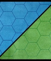 Battlemat™ 1” Reversible Blue-Green Hexes...