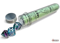 Lab Dice: Nebula Flourite/white Polyhedral 7-Dice Set...