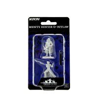 Deep Cuts Miniatures W15 Bounty Hunter & Outlaw