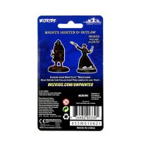 Deep Cuts Miniatures W15 Bounty Hunter & Outlaw