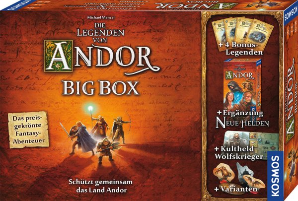 Die Legenden von Andor – Big Box (deutsch)