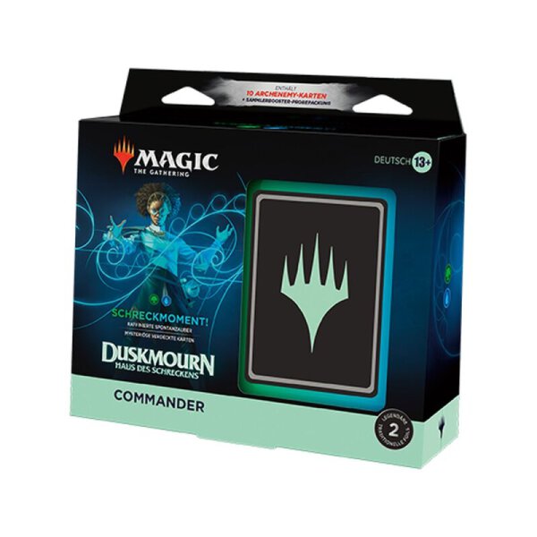 MTG - Duskmourn: Haus des Schreckens - Schreckmoment! (Blau, Grün) Commander Deck
