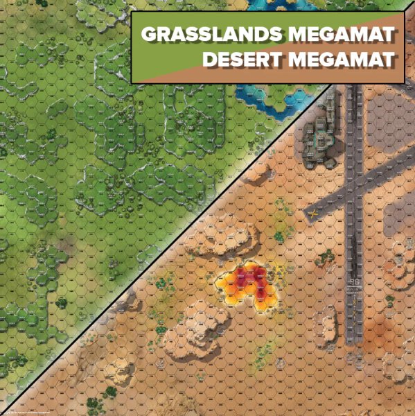 BattleTech Neoprene BFM Desert / Grasslands (CAT35800MM)