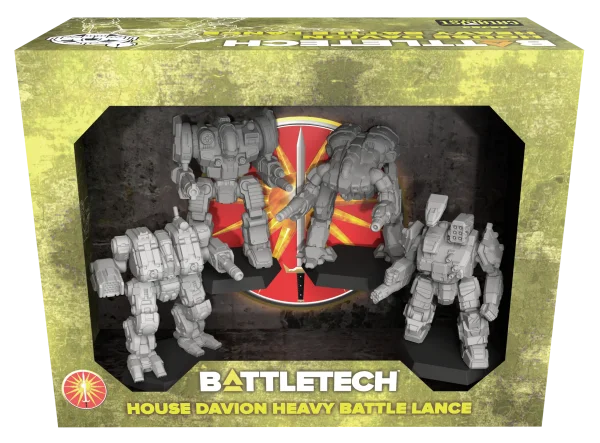 BattleTech House Davion Heavy Battle Lance