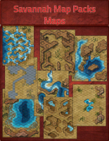BattleTech Map Pack Savannahs