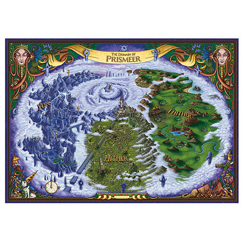 D&D Minis Icon of the Realms The Domain of Prismeer and The Witchlight Carnival Mat (english)