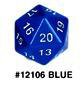 55MM JUMBO D20 BLUE COUNTDOWN DICE
