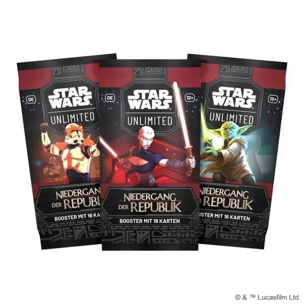 Star Wars: Unlimited – Niedergang der Republik (1 x Booster) (deutsch)