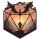 The Staredown d20 Sticker