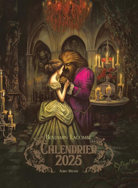 Benjamin Lacombe Calendrier 2025 - Kalender2025 – Illustriert Französische Ausgabe