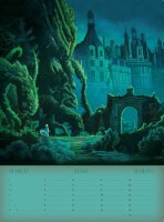 Benjamin Lacombe Calendrier 2025 - Kalender2025 – Illustriert Französische Ausgabe