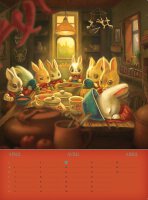 Benjamin Lacombe Calendrier 2025 - Kalender2025 – Illustriert Französische Ausgabe