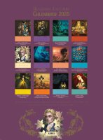 Benjamin Lacombe Calendrier 2025 - Kalender2025 – Illustriert Französische Ausgabe