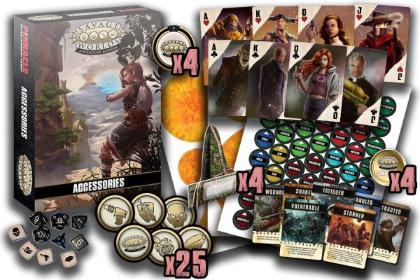 Savage Worlds Adventure Edition Accessory Box (english)