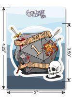 Guess Ill Die Sticker
