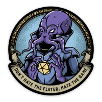 Dont Hate the Flayer Sticker
