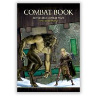 Combat Book 1 Fantasy Rewritable Combat Maps for Tabletop...