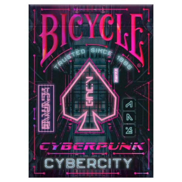 Bicycle Playing Cards Cyberpunk Cybercity