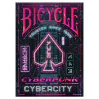 Bicycle Playing Cards Cyberpunk Cybercity