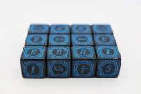 Magic Burst D6 Set Blue (12)