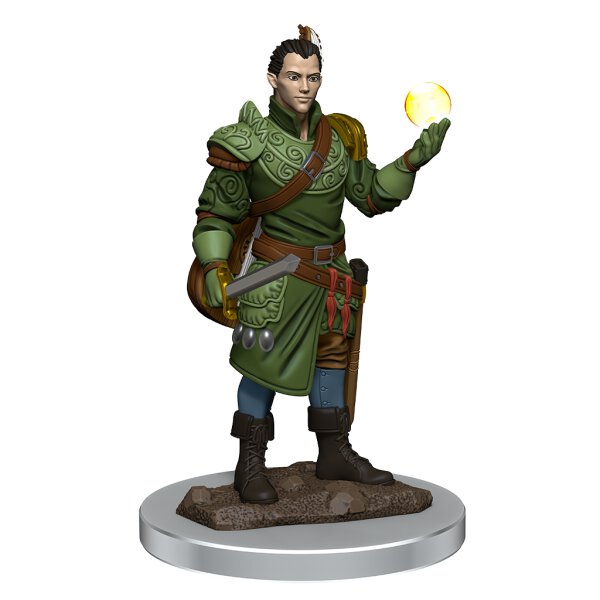D&D Fantasy Miniatures Icons of the Realms Premium Figures W7 Male Half-Elf Bard