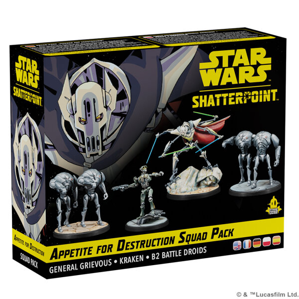 Star Wars: Shatterpoint - Appetite for Destruction – General Grievous Squad Pack (deutsch/english)