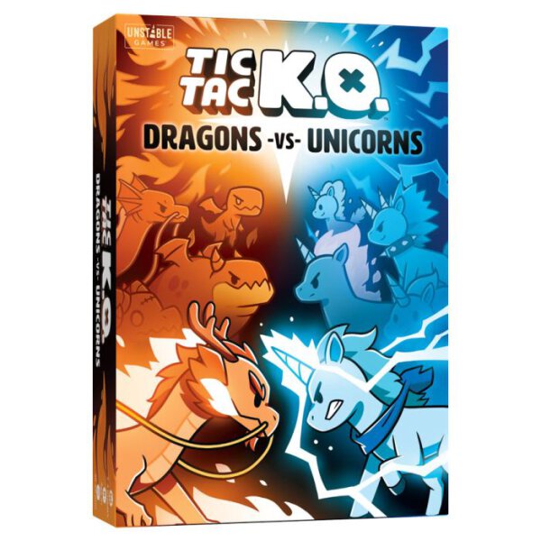 Tic Tac KO Dragons vs Unicorns (english)