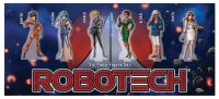 Robotech Attack on the SDF-1 Standees