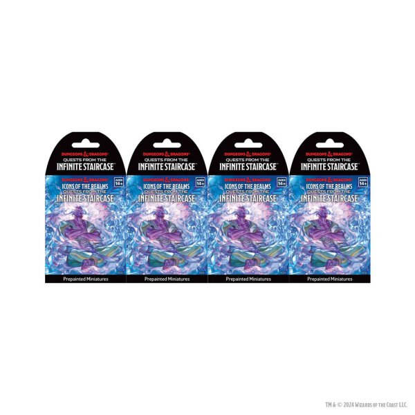 D&D Icons of the Realms Quests from the Infinite Staircase Booster Brick (8)