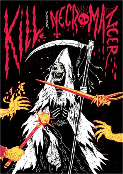 Mörk Borg RPG Kill Your Necromancer (english)
