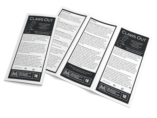 Mothership RPG Claws Out (english)