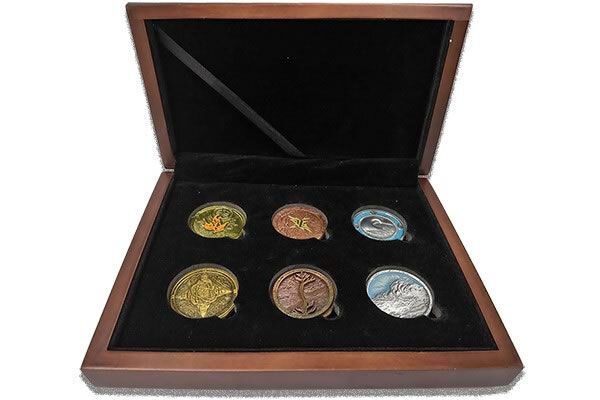 Earthdawn Deluxe Elemental Coin Set