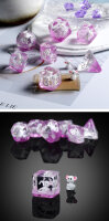 Resin Dice Set (7) Rave Kitty