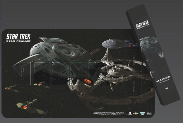 Star Trek Star Realms Playmat USS Defiant (english)