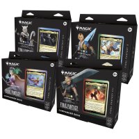 MTG - Final Fantasy Commander Deck Display (4 Decks) -...