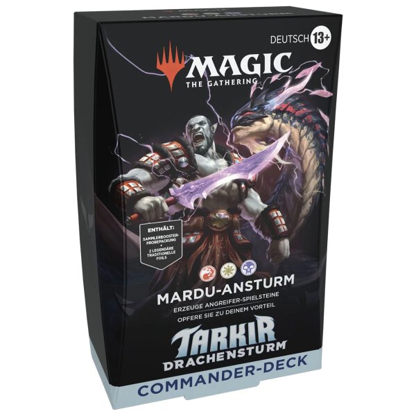 MTG - Tarkir: Drachensturm Commander Deck- Mardu Ansturm (Rot, Weiß, Schwarz)- (Deutsch)