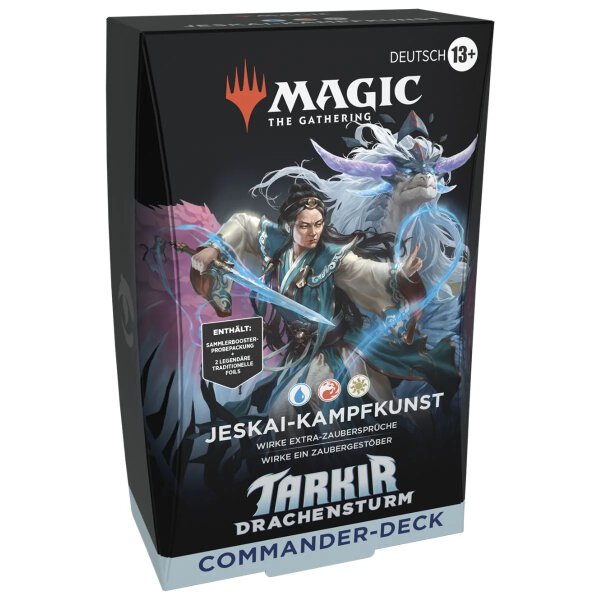 MTG - Tarkir: Drachensturm Commander Deck-Jeskai-Kampfkunst (Blau, Rot, Weiß)- (Deutsch)