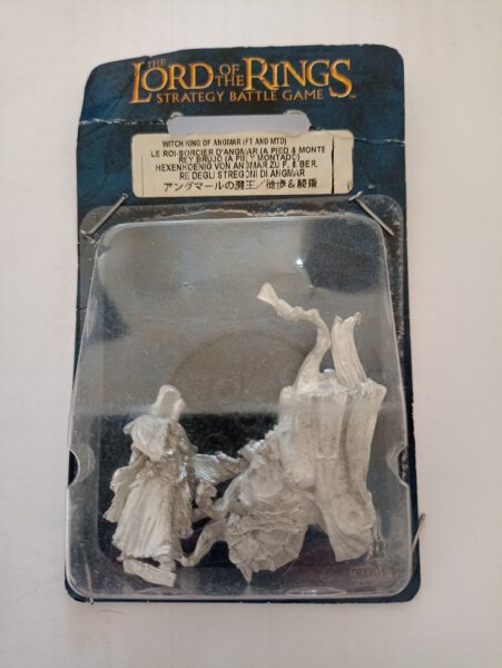 LOTR Hexenkönig von Angmar zu Fuß und Beritten - Metall