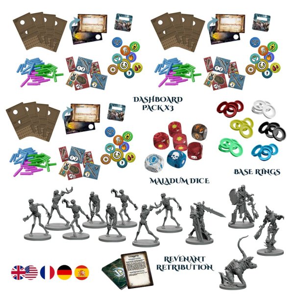 Maladum United Assault Multi-Party Bundle (english)