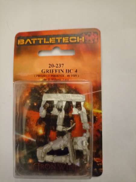 BattleTech Miniatures BT 20-237 Griffin IIC 4 Metal