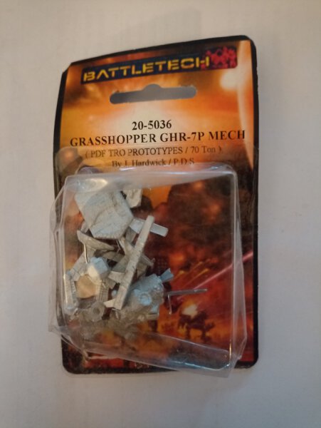 BattleTech Miniatures BT 20-5036 Grasshopper GHR-7P Mech Metal