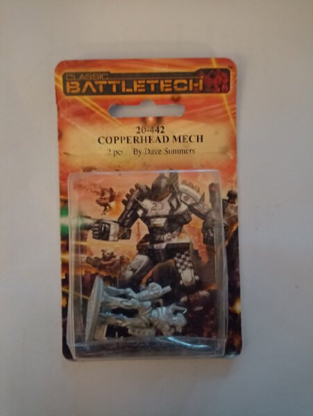 BattleTech Miniatures BT 20-442 Copperhead Mech Metal