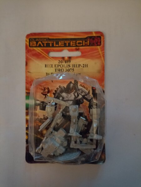 BattleTech Miniatures BT 20-489 Helepolis HEP-2H Metal