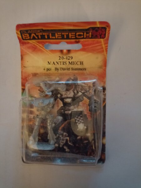 BattleTech Miniatures BT 20-429 Mantis Mech Metal