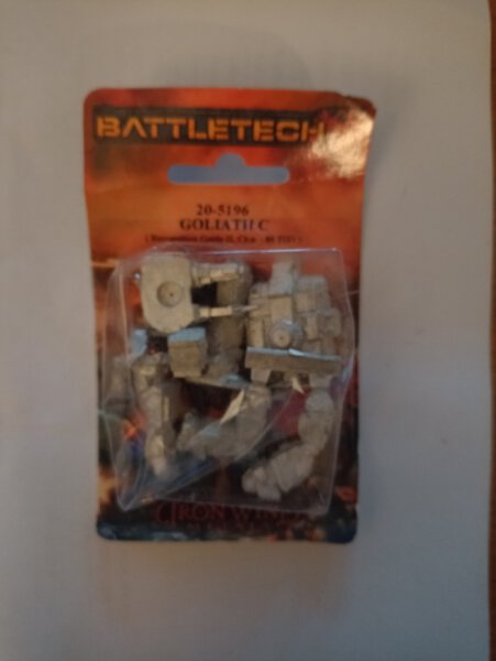 BattleTech Miniatures BT 20-5196 Goliath C Metal