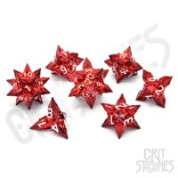 Banes Inferno Metal RPG Dice Set