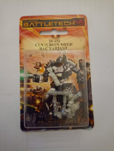 BattleTech Miniatures BT 20-452 Centurion Mech RAC Variant Metal